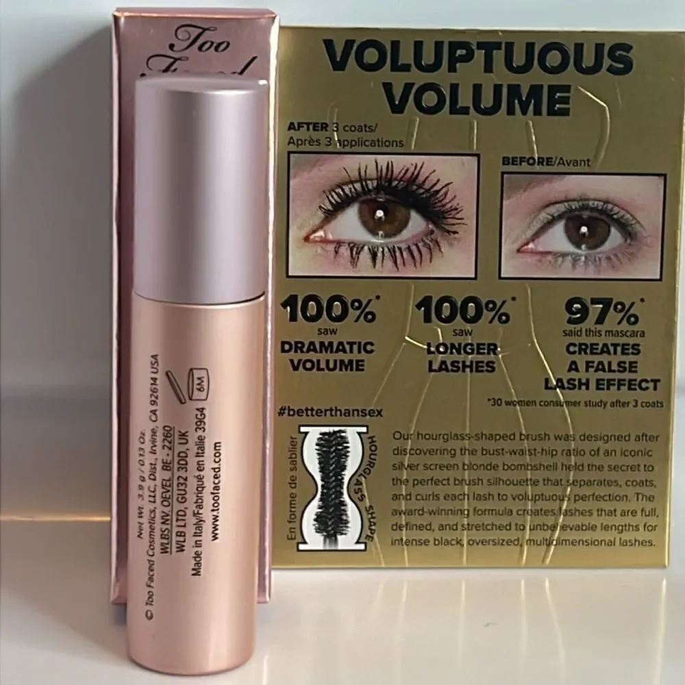 🌟$10 Too Faced Better Than Sex Mascara
